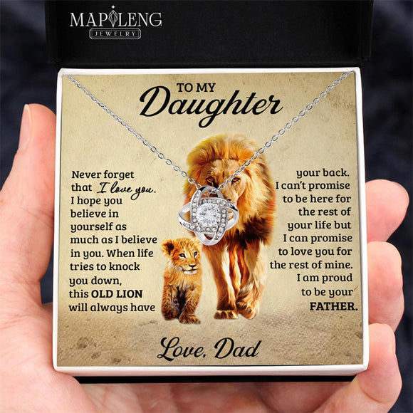To My Daughter From Dad, Father To Daughter Necklace, Necklace For Daughter From Dad, Daughter Necklace From Dad, Gift For My Daughter, Daughter Necklace, Father Daughter Necklace