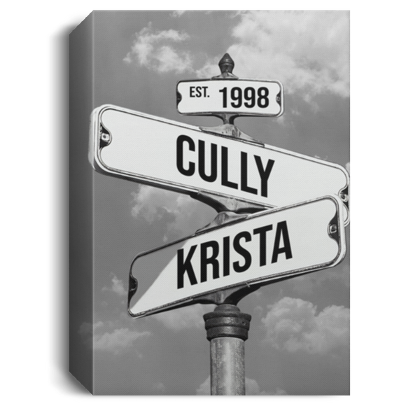 Cully & Krista Joyce 12x18 canvs