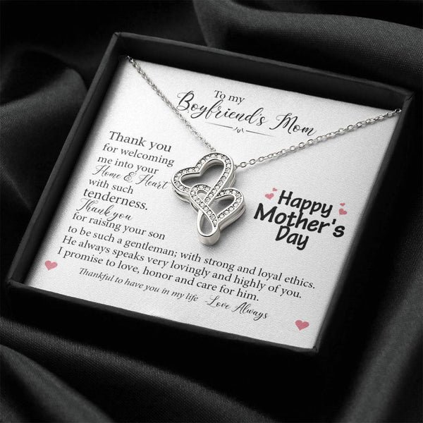 To My Boyfriend's Mom Mother's Day Necklace Mother's Day Gift For Boyfriends Mom
