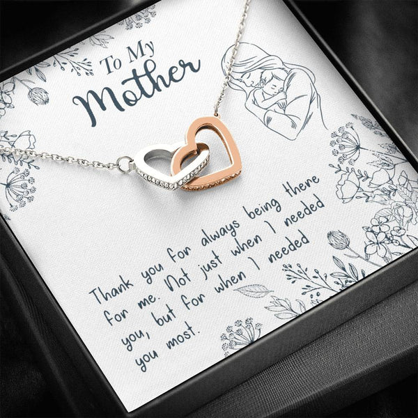 To My Mom, Mother Day Gift From Son, Mom Necklace Mother Day Gift